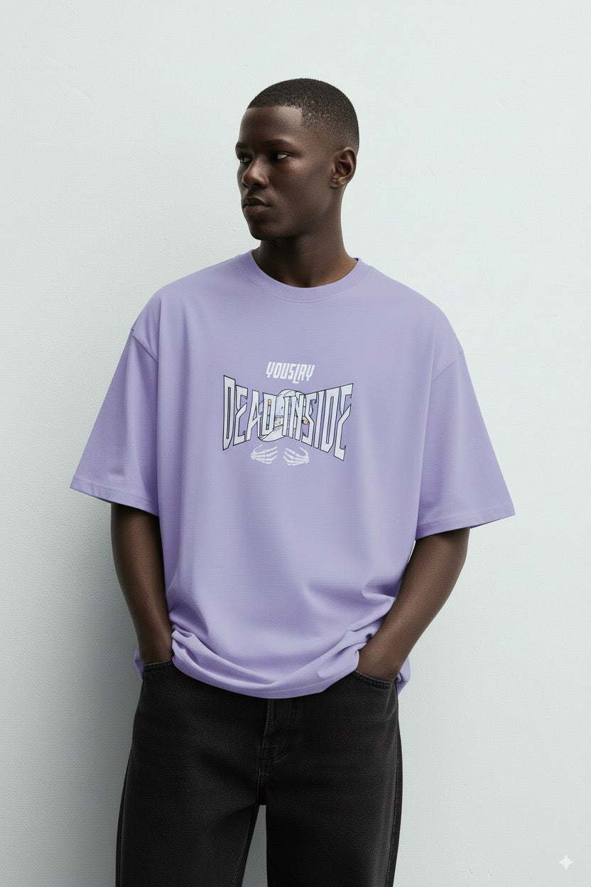 Round neck oversized T-shirt