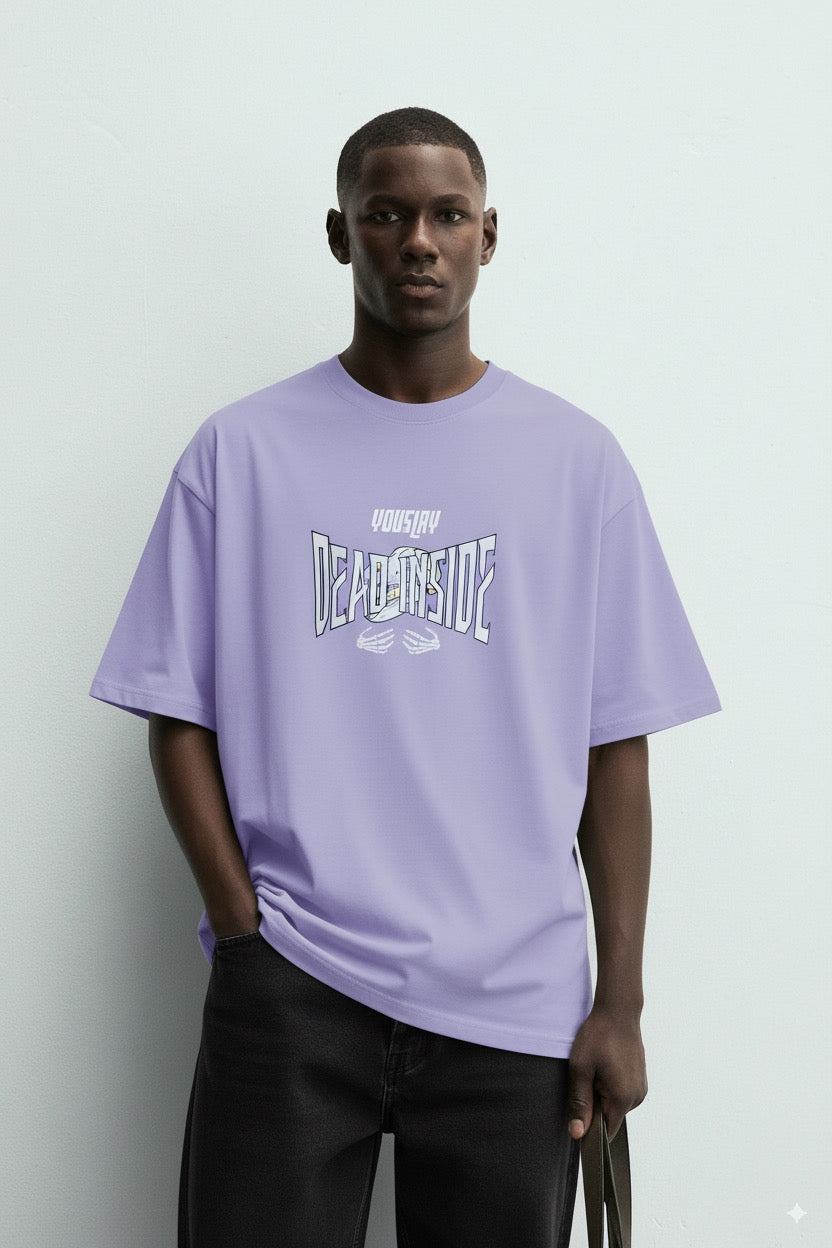 Round neck oversized T-shirt